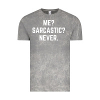 Cloud Rock Me? sarcastic? never - funny sayings Vintage Tee - linhVisuals