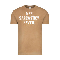 Vintage Camel Me? sarcastic? never - funny sayings Vintage Tee - linhVisuals