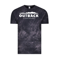 Cloud Black Outback Steakhouse Vintage Tee - linhVisuals
