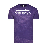Cloud Purple Outback Steakhouse Vintage Tee - linhVisuals