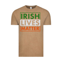 Vintage Coffee irish lives matter Vintage Tee - linhVisuals