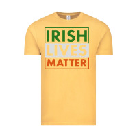 Vintage Mustard irish lives matter Vintage Tee - linhVisuals