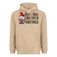Mushroom just a girk who loves christmas Heavyweight Hoodie - CowhideDigitalArt