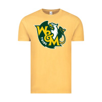 Vintage Mustard william & mary tribe Vintage Tee - linhVisuals