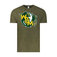 Vintage Olive william & mary tribe Vintage Tee - linhVisuals