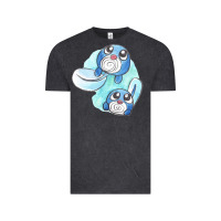 Vintage Black poliwag watercolor Vintage Tee - linhVisuals