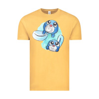 Poliwag Watercolor Vintage Tee | Teevron