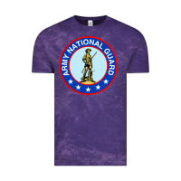 Cloud Purple army national guard Vintage Tee - linhVisuals