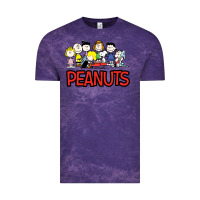 Cloud Purple peanuts animation Vintage Tee - linhVisuals