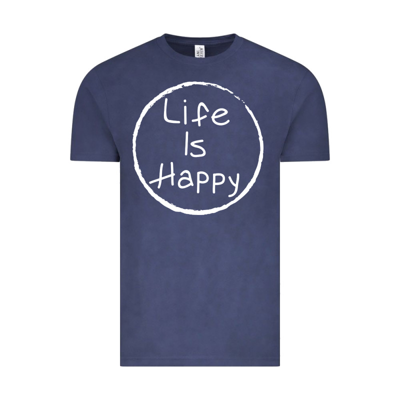 Life Is Happy Vintage Tee by linhVisuals | Teevron