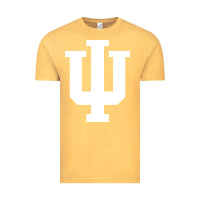 Vintage Mustard Indiana Hoosiers, merch Vintage Tee - linhVisuals
