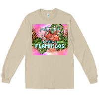 Mushroom just a girl who loves flamingo Long Sleeve Tee - TumblerDesignByShophia
