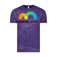 Cloud Purple miami open Vintage Tee - linhVisuals