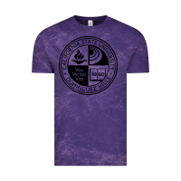 Cloud Purple Csu Dominguez Hills Vintage Tee - linhVisuals