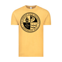 Vintage Mustard Csu Dominguez Hills Vintage Tee - linhVisuals