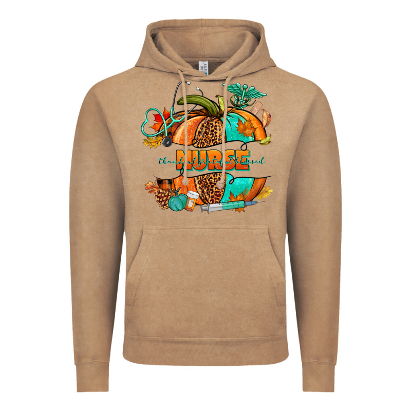 Pumpkin Nurse Vintage Hoodie by NancyCooperArtShop | Teevron