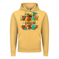 Vintage Mustard pumpkin nurse Vintage Hoodie - NancyCooperArtShop