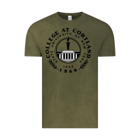 Vintage Olive Suny Cortland Vintage Tee - linhVisuals