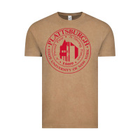 Vintage Coffee Suny Plattsburgh Vintage Tee - linhVisuals
