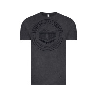 Vintage Black Temple University Vintage Tee - linhVisuals
