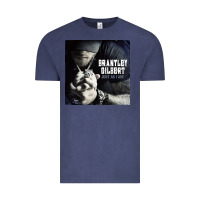 Vintage Denim #brantley gilbert just as i am tour 2022 Vintage Tee - linhVisuals