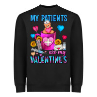 Black My Patients Are My Valentine Coffee Mug Heavyweight Sweatshirt - FaDigitalArtStudio