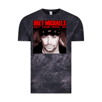 Cloud Black #bret michaels get your rock on tour 2022 Vintage Tee - linhVisuals