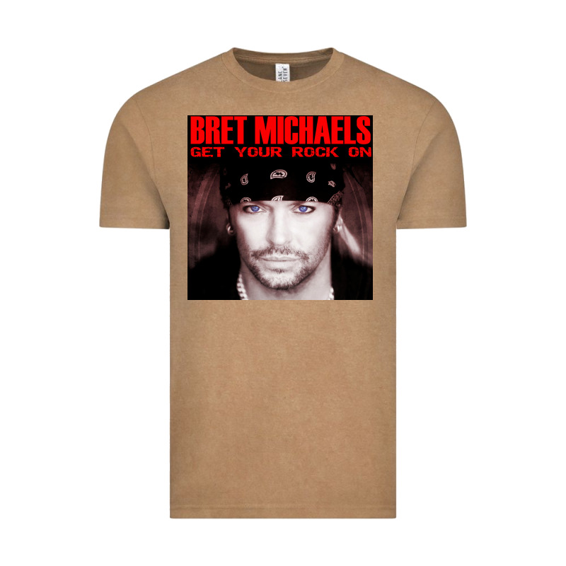 #bret Michaels Get Your Rock On Tour 2022 Vintage Tee by linhVisuals | Teevron