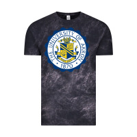 Cloud Black University Of Akron Vintage Tee - linhVisuals
