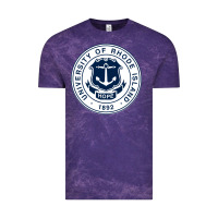 Cloud Purple University Of Rhode Island Vintage Tee - linhVisuals