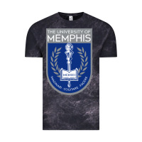 Cloud Black University Of Memphis Vintage Tee - linhVisuals