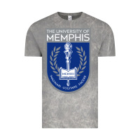 Cloud Rock University Of Memphis Vintage Tee - linhVisuals