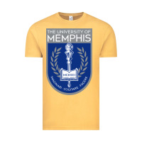 Vintage Mustard University Of Memphis Vintage Tee - linhVisuals
