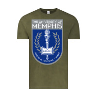 Vintage Olive University Of Memphis Vintage Tee - linhVisuals