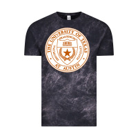 Cloud Black University Of Texas At Austin Vintage Tee - linhVisuals