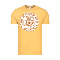 Vintage Mustard University Of Texas At Austin Vintage Tee - linhVisuals