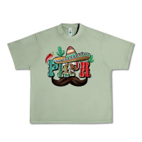 Oil Green Mexican Papa Urban Heavy Tee - texasbilliewilder