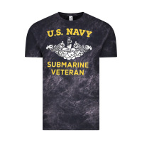 Cloud Black submarine veteran tshirt Vintage Tee - linhVisuals