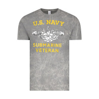 Cloud Rock submarine veteran tshirt Vintage Tee - linhVisuals