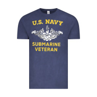 Vintage Denim submarine veteran tshirt Vintage Tee - linhVisuals