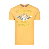 Vintage Mustard submarine veteran tshirt Vintage Tee - linhVisuals