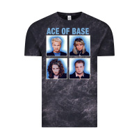 Cloud Black vintage Ace Of The Base Vintage Tee - linhVisuals