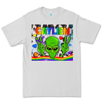 Dove Grey LGBTQ Gaylien Tumbler Premium Tee - BundleAndBundleShop