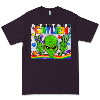 Plum LGBTQ Gaylien Tumbler Premium Tee - BundleAndBundleShop
