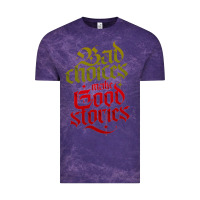 Cloud Purple bad choices make good stories Vintage Tee - linhVisuals