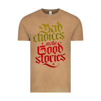 Vintage Camel bad choices make good stories Vintage Tee - linhVisuals