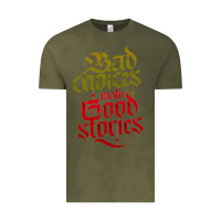 Vintage Olive bad choices make good stories Vintage Tee - linhVisuals