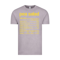 Vintage Zinc pea salad nutrition facts funny thanksgiving christmas food Vintage Tee - linhVisuals