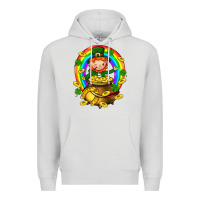 Dove Grey Dwarf Cauldron St. Patricks Premium Hoodie - BundleAndBundleShop