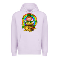 Lilac Dwarf Cauldron St. Patricks Premium Hoodie - BundleAndBundleShop